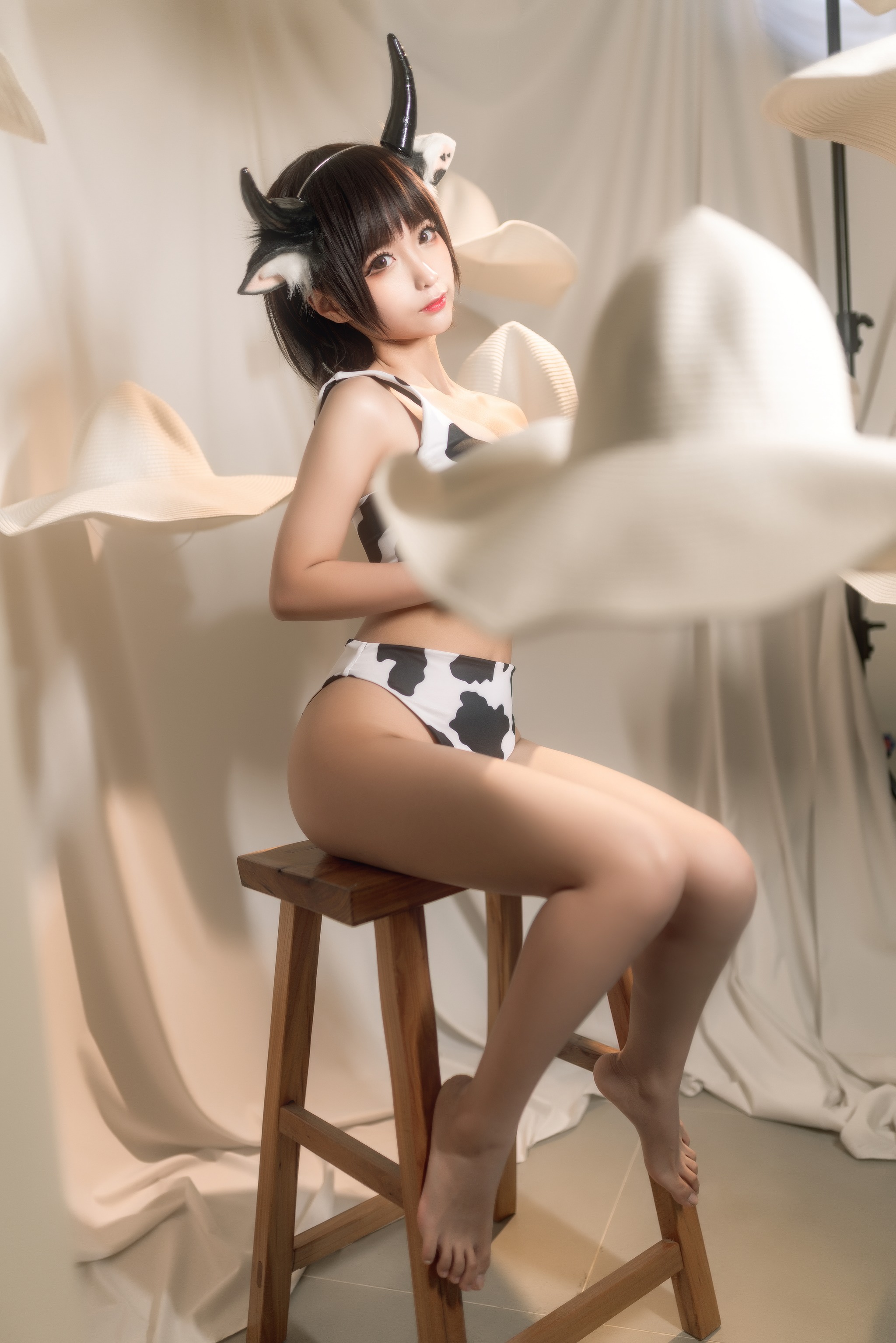 蠢沫沫 - NO.111 花花牛 [40P]-XikXak